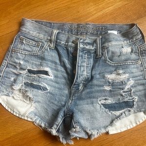 american eagle jean shorts